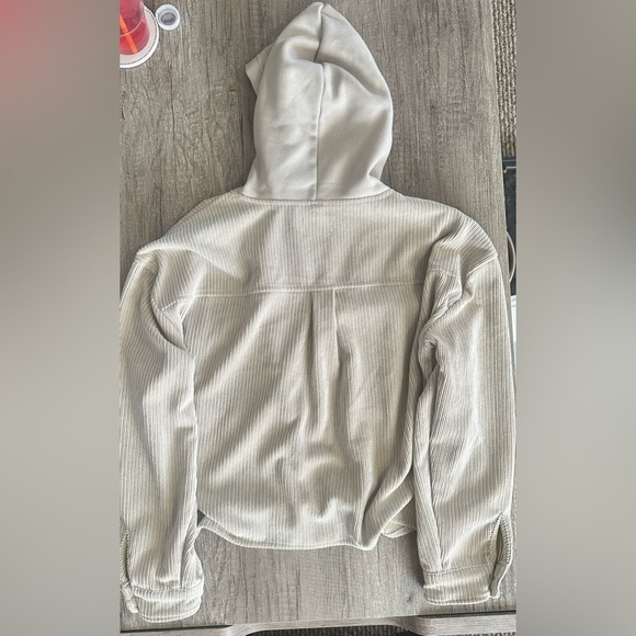 Cisono Outwear Hooded Button Up Jacket Size Medium - Picture 4 of 4